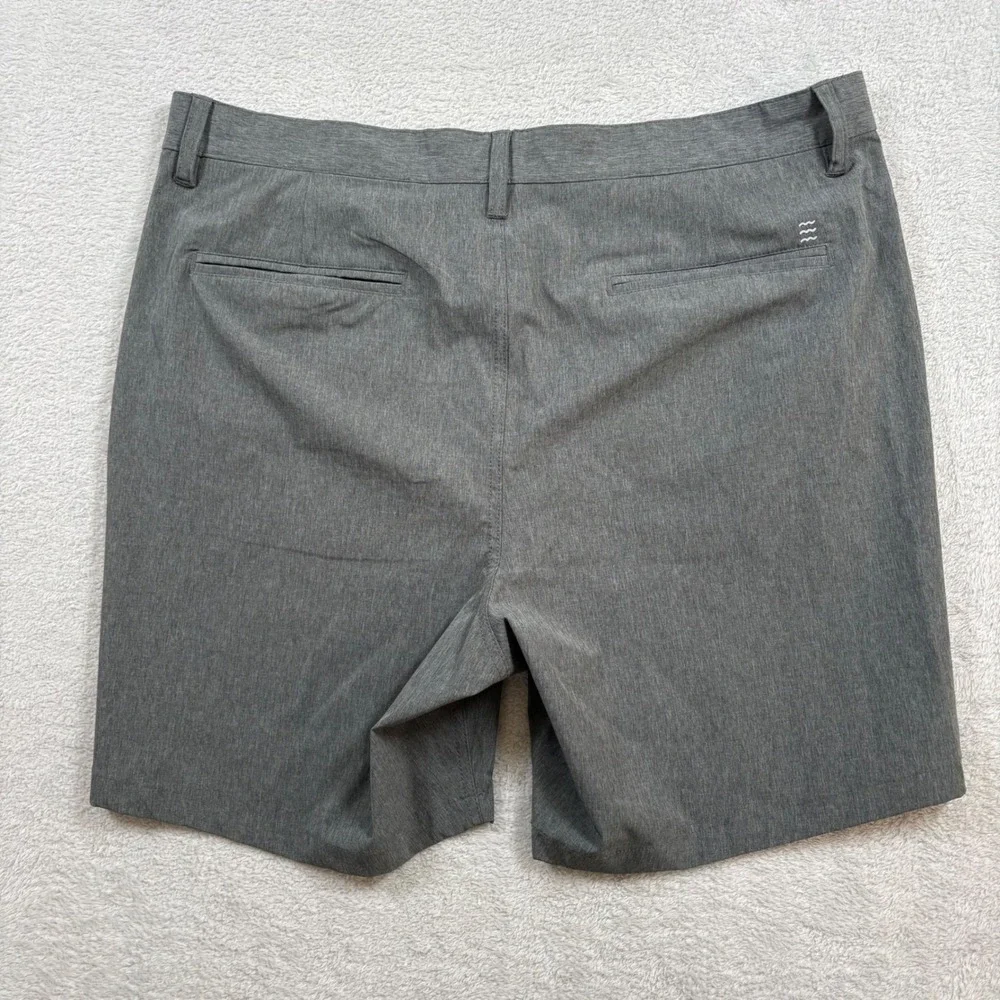 Free Fly Mens 36 Bamboo Hybrid Shorts Heather Gray Performance‎ Stretch